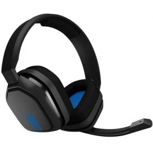 ASTRO Casque Gaming A10 Noir et Bleu - Compatible PS4