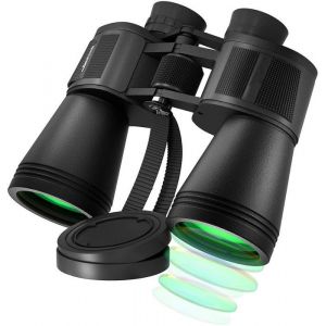 Jumelles 20 x 50 avec vision nocturne jumelles professionnelles HD compactes &eacute;tanches avec prisme BAK4 jumelles FMC robustes