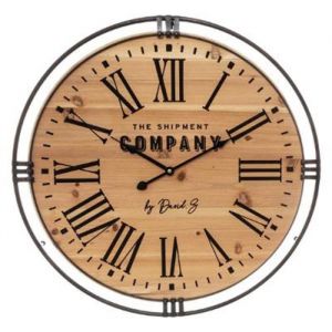 Horloge Murale - Atmosphera - Shipment - Silencieuse - 58cm - Design Contemporain