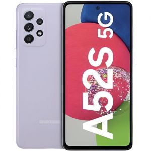 Téléphones double SIM Samsung Samsung SM-A528B Galaxy A52s Dual Sim 6 + 128 Go violet impressionnant DE.Samsung Galaxy A52s 5G