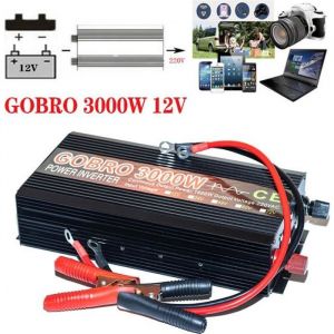 Convertisseur 3000W pur sinus ecran LCD?DC 12V à 220V AC ?- Onduleur