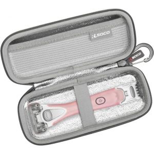 Étui Pour Wilkinson Sword Intuition Complete Bikini Fleuret & Pour Venus Gillette Comfortglide Spa Breeze Rasoir Pour Femmes & Pou