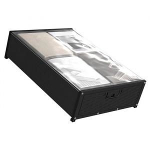 SALALIS Boîte de rangement sous le lit Conteneurs de rangement sous le lit avec roulettes organisateur de meuble rangement