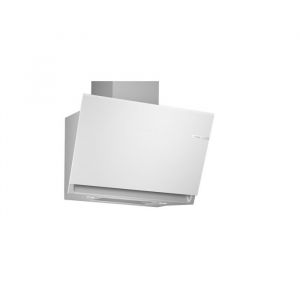 Hotte d&eacute;corative inclin&eacute;e - BOSCH - DWK81AN20 - 80cm - 51dB - 432m3/h blanc