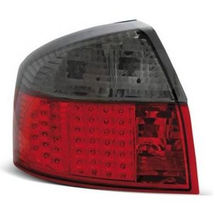 Paire de feux arrière Audi A4 B6 00-04 LED rouge fume