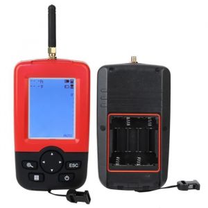 Fish Finder sans fil D&eacute;tecteur de poisson sans fil portable sondeur de sonar capteur de p&ecirc;che leurre &eacute;cho sondeur