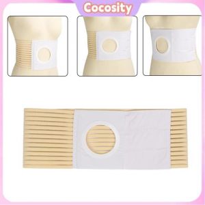 Cocosity Ceinture de la stomie m&eacute;dicale Otomie Hernia Support Belt Absorable Absorbe Absorbe Sweat Elastic Hernia Stomia Support