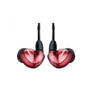 &Eacute;couteurs Intra-Auriculaires - SHURE - SE535 - Bluetooth - Rouge - 3 Transducteurs