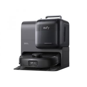Robot aspirateur - eufy - Omni E28 - Aspiration Turbo 20 000 Pa - Syst&egrave;me HydroJet - Brosses DuoSpiral