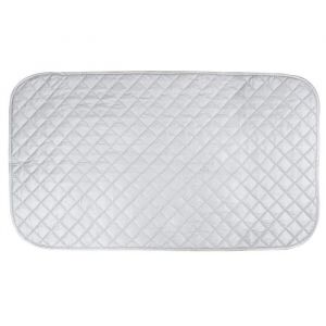 Nappe de repassage Pliable - Couverture de Repassage  Portable pour Maison et Voyage 48 x 85 cm Argent