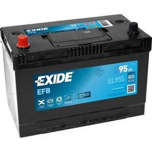 Exide Efb El955 Batterie De Voiture 95Ah 800A