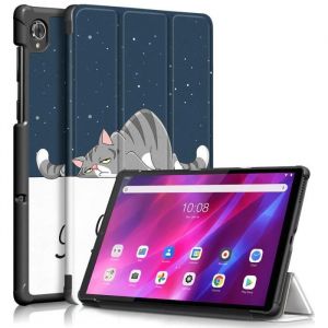 Protection Housse Lenovo Tab K10 TB-X6C6 (10.3) Slim & Léger Coque PU Cuir Etui avec Support - LMX