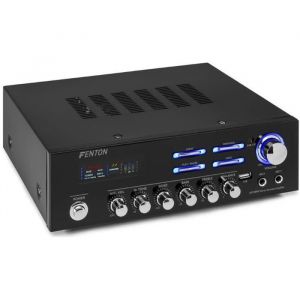 Amplificateur HIFI - Fenton - AV120BT - 2 x 60W - Bluetooth - 3 entrées RCA
