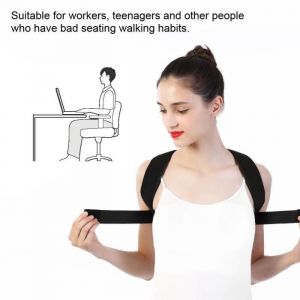 Bande Redresse Dos Réglable Posture Correcteur Epaule Support Dos Ceinture Dorsale Soutien Maintien Correction