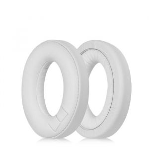 Coussinets de rechange pour casque - AQSACOKIYA - Parrot ZIk 1.0 - Parrot Zik One(ZIk1 Zik First Generation) - Blanc