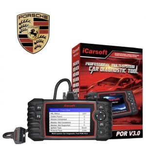 iCarsoft POR V3.0 - Valise Diagnostic pour Porsche - Outil Diagnostic Auto Pro - Lecture Défauts - Injecteurs - FAP