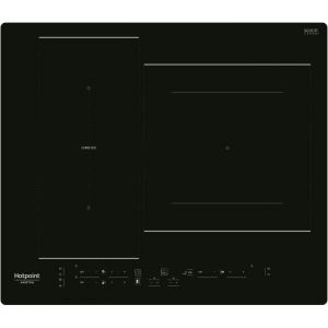 Table de cuisson induction - HOTPOINT - 3 zones - HB2760BNE - L 59 x P 51 cm - 7200W total - Noir