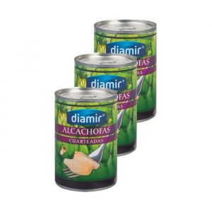 diamir - Lot 3x Artichaut quartier - Bo&icirc;te 390g