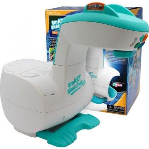 Projecteur - smART - Sketcher 2.0 - Blanc et bleu - 60 graphiques int&eacute;gr&eacute;s - Apprentissage de langlais