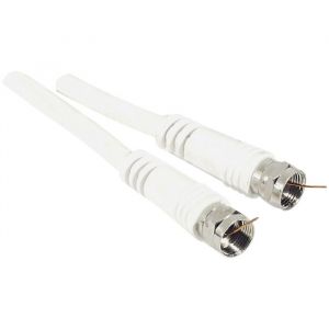 CONECTICPLUS C&acirc;ble antenne TV satellite type F 2.50m
