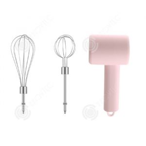 INN Batteur 20W petit fouet domestique rechargeable sans fil avec 3 modes de travail pour cuisson et gâteaux de batteur electrique