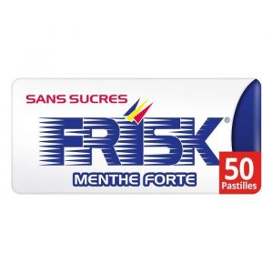 LOT DE 2 - FRISK -Bonbons Menthe Forte Sans Sucres - boite de 57 g