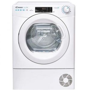 S&egrave;che-linge &agrave; condensation - Candy - Smart Pro CSOE H8A2TE S - 8KG - Pompe &agrave; chaleur - WiFi