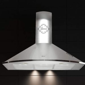 Gurari 046 IS Hotte aspirante murale 90 cm •1000m³/h•Hotte murale Luxe fabricant Gurari • 3 vitesses