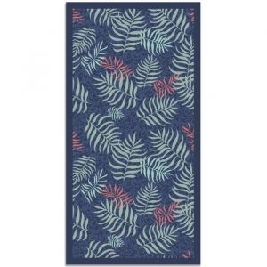 Tapis Vinyle Panorama Feuille 40x80 cm - Tapis pour Cuisine Bureau et Salon en PVC