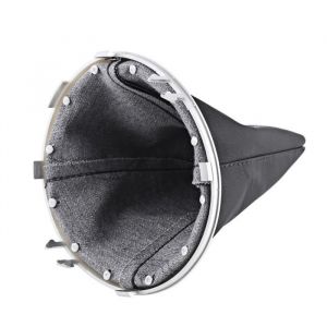 Couvre-soufflet de levier de vitesse - OMABETA - Swift SX4 - Cuir PU - Noir - 2005-2010