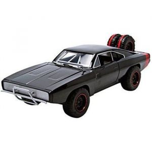 Voiture miniature de collection - JADA - Dodge Charger R/t Off Road - Fast And Furious 7 - Noir - Echelle 1/24