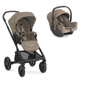 JOIE - Poussette Duo Chrome 2 + Si&egrave;ge auto i-Snug 2 Cashew