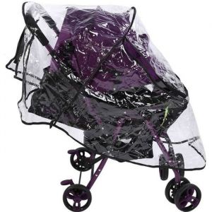 Habillage Imperm&eacute;able Universel  Poussette Protection Pluie et Vent Pour Poussette et Landeau Habillage-Pluie Couverture