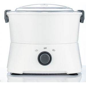 Éplucheur Pommes Terre ÉlectriqueYSTP éplucheur Fruits Et Légumes Rotatif Automatique en Acier Inoxydable 23.6x28.3cm