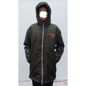 Veste 3quarts Coupe Vent Imperméable Doublée Sherpa CHEVIGNON Kaki - Homme - Randonnée