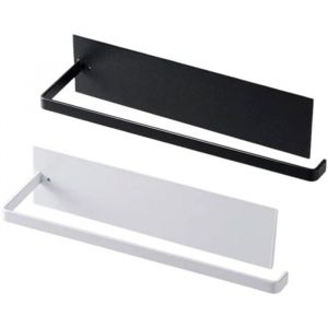 Porte Essuie Tout Auto-Adh&eacute;sif Supports Pour Papier Essuie-Tout En Support Essuie Tout D&eacute;rouleur Essuie Tout Porte Rouleau De