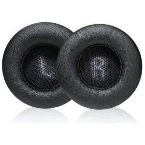 Coussinets de rechange pour casque JBL E35 E45BT E45 - Cuir protéiné et Mousse disolation phonique (Noir)