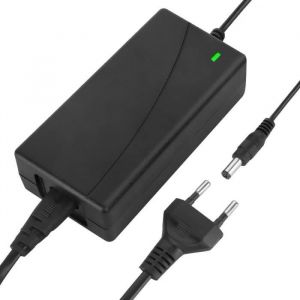 42V 2A Chargeur de Batterie Adaptateur Secteur pour Trottinette &eacute;lectrique &eacute;quilibrage V&eacute;lo DC Chargeur Universel 55x21mm/55x2.5