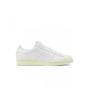 Baskets Superstar Primegreen - Adidas - Femme - Blanc - Synthétique - Lacets