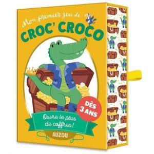 Jeu de soci&eacute;t&eacute; - Multicolore - Mon premier jeu de croc croco - &Agrave; partir de 3 ans - 2 joueurs ou plus - Int&eacute;rieur