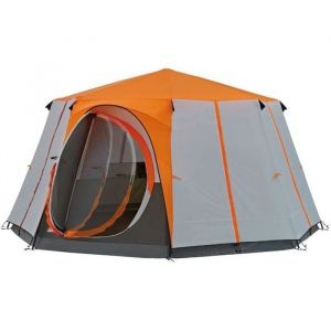 TENTE FAMILIALE 8 PERSONNES COLEMAN CORTES OCTAGON 8 - 2 chambres - imperm&eacute;able 2000mm - toile anti-uv