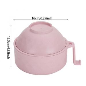 Ensemble de 6 bols à ramen pour micro-ondes bol à nouilles instantanées bol en fibre de bambou ensemble de vaisselle pour soupe