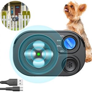 Bo&icirc;tier Ultrason Anti-Aboiement Chien &ndash; Outil &Eacute;ducatif sans Collier R&eacute;duit Les Aboiements Excessifs par Association Sonore Usage I