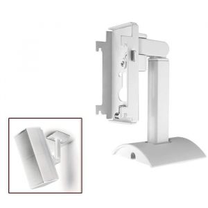Support Mural pour Support de Plafond pour Bose UB-20II Support de Haut-Parleur en Acier Peu encombrant avec Fixations-Blanc