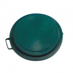 Couvercle de poubelle dextérieur - 75 L - vert