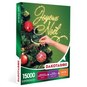 DAKOTABOX- Joyeux No&euml;l - Coffret Cadeau  15000 exp&eacute;riences : soins repas d&eacute;gustations ou encore aventures sportives