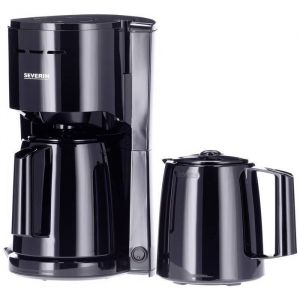 Severin KA 9307 Cafetière noir Nombre de tasse=8 verseuse thermofuge
