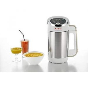Robot cuiseur Moulinex Easy Soup Blender Chauffant - 1000W - Capacité 12L - Soupe Velouté Compote Smoothies