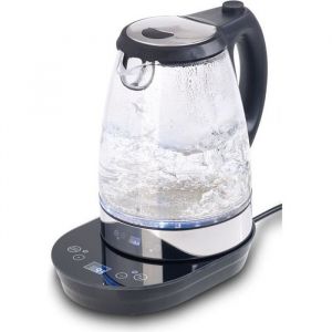 Bouilloire digitale en verre 2200 W / 1,7 L à éclairage LED - Avec thermostat