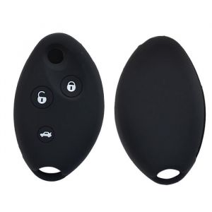 Coque de clé protection à 3 boutons en silicone Pour Citroën C5 2001 - 2008 PICASSO XSARA 2000 - 2010